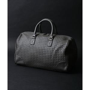 バッグ ボストンバッグ 2サイズ イントレチャートボストンバッグ