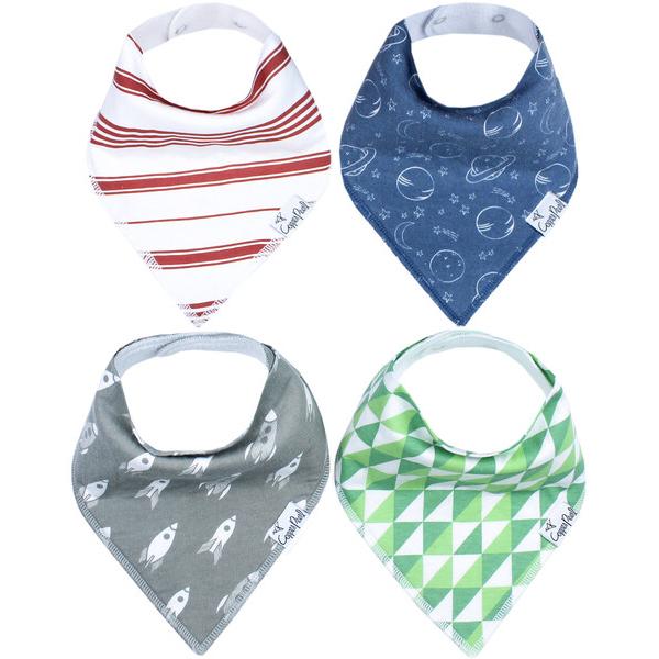 スタイ よだれかけ 「Copper Pearl/コッパーパール」バンダナビブ 4枚セット