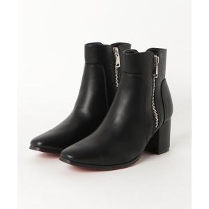 ブーツ 「SILVER BULLET SELECT AC/シルバーバレットセレクト」サイドジップショートヒールブーツ