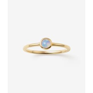 指輪 リング 10月誕生石 K10 イエローゴールド オパール リング BLOOM/ブルーム レディース