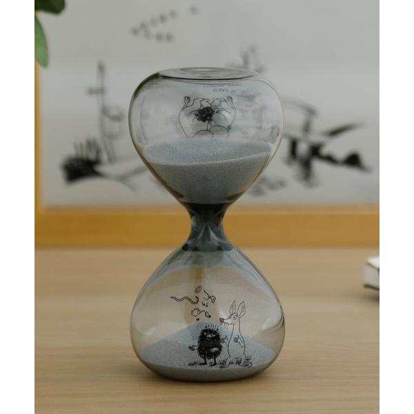 インテリア MOOMIN ムーミン サンドグラス クリア 砂時計 M 約5分