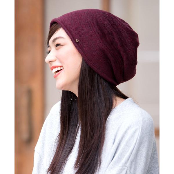 ニット帽 ニットキャップ イロドリ ニットキャップ 裏地ボア ケーブル編みビーニー irodori ...