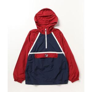 メンズ ジャケット ブルゾン FILA Anorak (RED)｜zozo