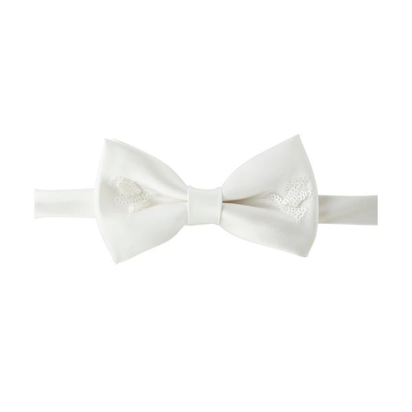 蝶ネクタイ ウエディングバード蝶タイ WHITE