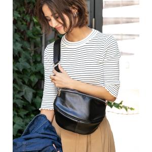 バッグ ウエストポーチ ダブルファスナーボディーバッグ