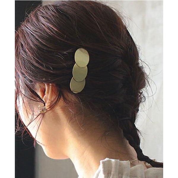 ヘアピン レディース museli hair comb oval round / ヘアコーム / か...