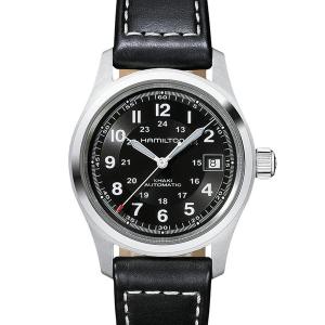 メンズ 腕時計 HAMILTON 「ハミルトン」 腕時計 Khaki Field （カーキ フィールド）  オート 自動巻き 38MM レザーベルト メンズウォッチの商品画像