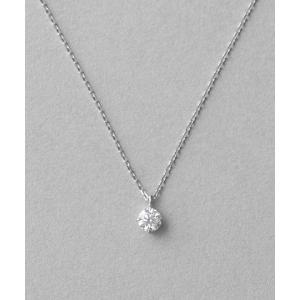 ete ネックレス PT900/850 ダイヤモンド 0.2ct ネックレス「ブライト