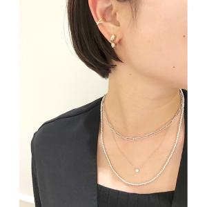 ete ネックレス K18 ダイヤモンド 0.15ct ネックレス「ブライト