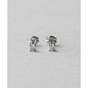 ピアス レディース PT900 ダイヤモンド 0.1ct ピアス「ブライト」