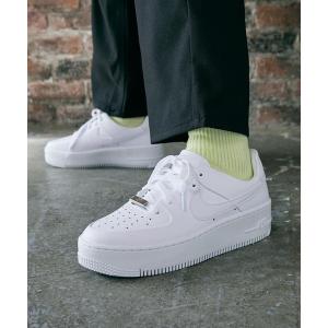 スニーカー ナイキ エア フォース 1 セージ LOW ウィメンズシューズ / NIKE AIR FORCE 1 SAGE LOW (AF1) / 厚