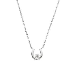 VA ヴァンドーム青山　K10 ホースシュー ダイヤモンド　ネックレス VENDOME AOYAMA（ヴァンドーム青山） ネックレス K10 ダイヤモンド