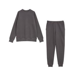 パジャマ ルームウェア 綿100％ キルトニット パジャマ 上下セット 長袖 ルームウェア レディース