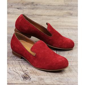 シューズ スエードレザーオペラシューズ