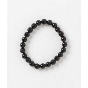 ブレスレット 「岩座」黒水晶φ8ブレスレット メンズ レディース