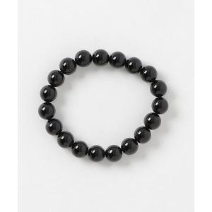 ブレスレット 「岩座」黒水晶φ10ブレスレット メンズ レディース