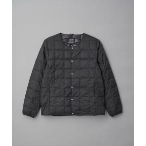 ダウン ダウンジャケット TAION CREW NECK BUTTON DOWN JKT (TAION-104)