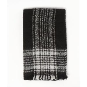 ストール マフラー 大判チェックストール レディース メンズ