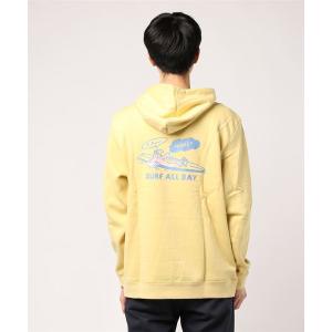 パーカー SURF CHECK ALL DAY PULLOVER/ハーレー 長袖 プルオーバーパーカー バックプリント｜zozo