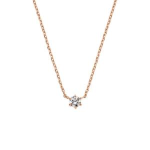 va vendome aoyama ネックレス シルバー ジルコニアフラワーネックレス