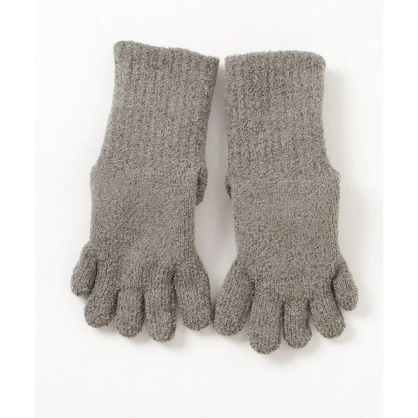 靴下 「SocksDEPO」もこもこ5本指ソックス ダブルタイプ 裏起毛 靴下　ルームソックス　ルー...
