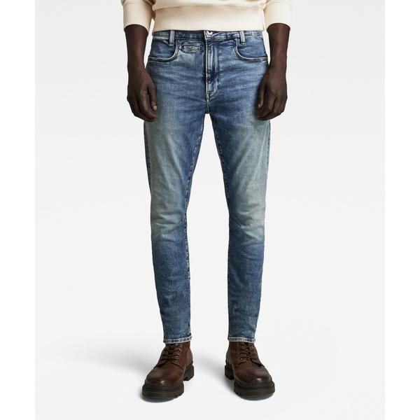 ジーンズ D-STAQ 3D SLIM JEANS/ヴィンテージライク立体裁断スリムテーパードジーン...