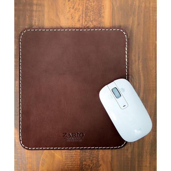 本牛革シンプルマウスパッド