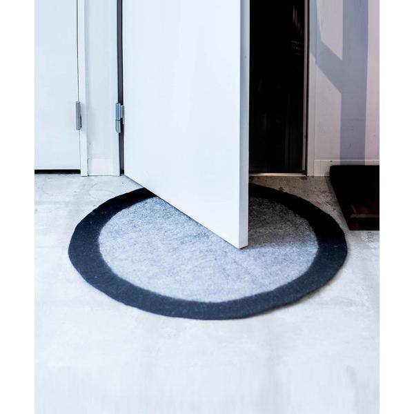 ラグ ラグマット b2c フェルト シートラグ L｜直径90cm