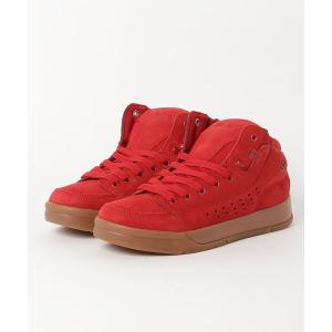 スニーカー gravis グラビス TARMAC HC SUEDE 15011 RED/GUM