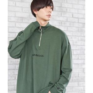 トレーナー スウェット WEB限定 KANGOL/カンゴール 別注 オーバーサイズハーフジップスウェット メンズ レディース