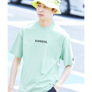 tシャツ Tシャツ ▽WEB限定 MONO-MART×KANGOL 別注ロゴ刺繍