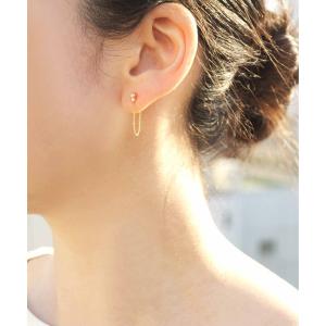 cui-cui（キュイキュイ） ピアス ゴールド マット フック ピアス