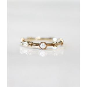 cui-cui（キュイキュイ） 指輪 リング ゴールド ハート チェーンリング