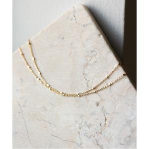 cui-cui（キュイキュイ） チョーカー ゴールド グリッター チェーン