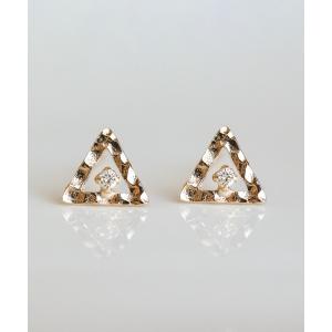 cui-cui（キュイキュイ） ピアス ゴールド リボン ピアス | K18 「Web