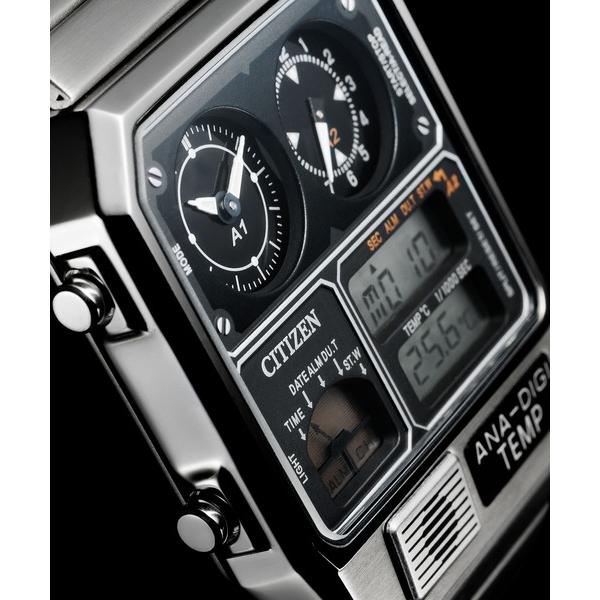 腕時計 RECORD LABEL レコードレーベル　ANA-DIGI TEMP アナデジテンプ メン...