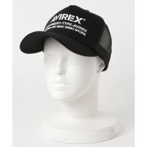 帽子 キャップ メンズ AVIREX　NUMBERING メッシュキャップ｜ZOZOTOWN Yahoo!店