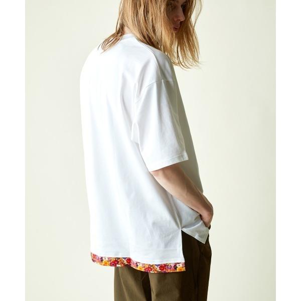 tシャツ rehacer : Flower Open-end Yarn Wide CS / フラワー...