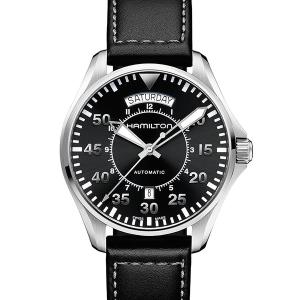 腕時計 メンズ HAMILTON 「ハミルトン」 腕時計 Khaki Pilot （カーキ パイロット） Day Date オート 自動巻き 42MM