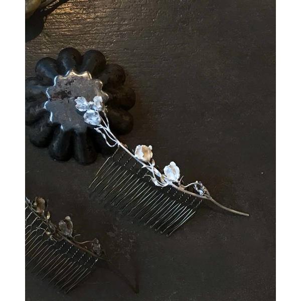 ヘアピン デルフィニュームのコーム＊