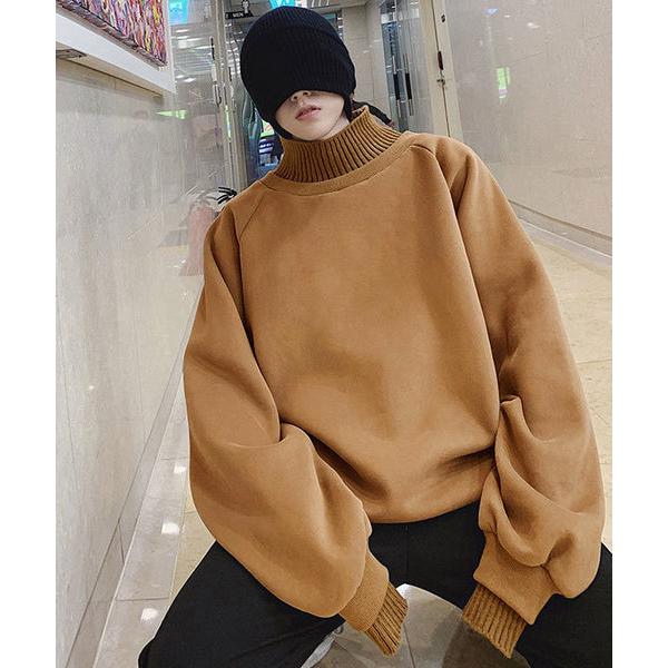 トレーナー スウェット 「neos -addictive design-」ビッグシルエット ハイネッ...