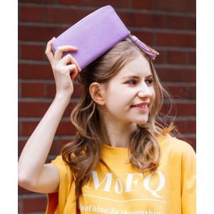 財布 ペルケ perche / 姫路レザー型押しラウンドファスナー長財布 レディース