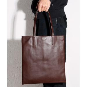 トートバッグ バッグ BICASH ビカーシ / レザースクエアトートバッグ / B837P