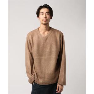 メンズ 「BEAUTY&YOUTH UNITED ARROWS」 Vネックニット LARGE ブラウン｜zozo