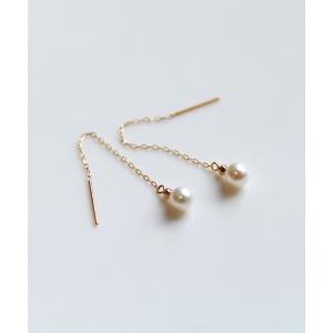 TORY BURCH トリーバーチ ピアス KIRA PEARL HOOP EARRING キラ