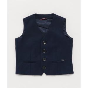 agnes b.（アニエスベー） ベスト キッズ ”b.”ロゴ ジレ キッズ 子供服