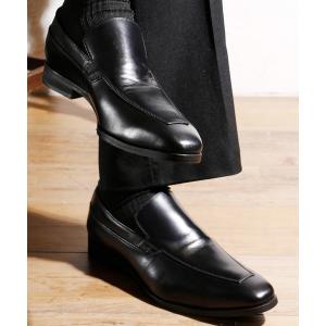 ビジネスシューズ BICASH ビカーシ / Robe Pleine ロベプラン スタイリッシュスリッポン本革ビジネスシューズ / RP-3003 メ