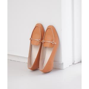 ローファー 大ヒット中 スクエアビットローファー