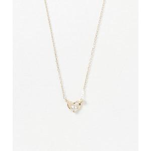 ネックレス K18ダイヤハートネックレス レディースの買取情報