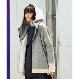 パーカー 「RENEWAL」テントライン裏毛パーカー レディース